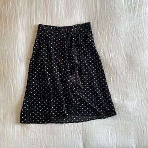14th & Union Polka Dot Maxi Skirt (sz M)